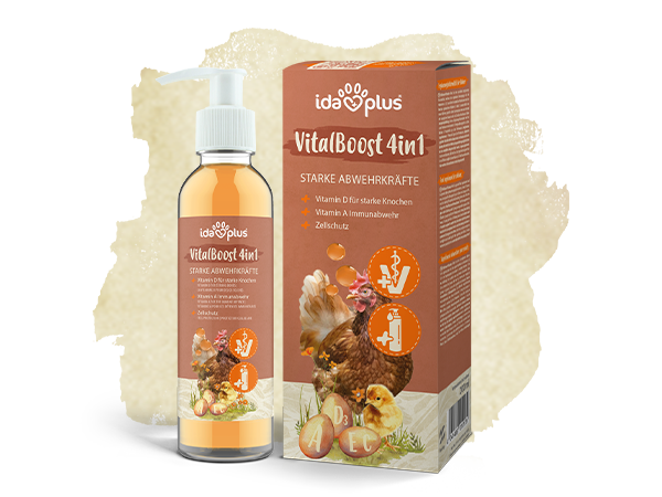 Produktbild VitalBoost 4in1 von Ida Plus für Hühner und anderes Geflügel