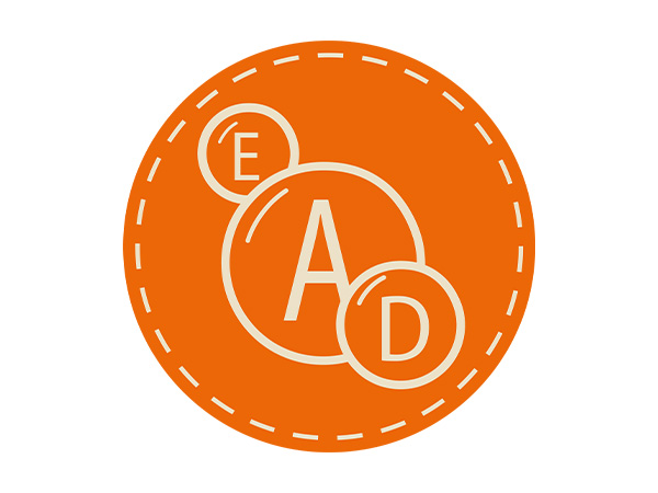 Benefit_MineralPlus_280g_3 A, D und E auf einem Icon